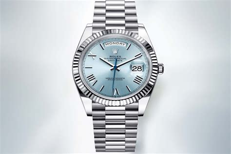 rolex day date 40 platinum